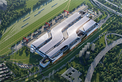 深圳Z6尊龙凯时综合物流枢纽中心|深圳·平湖南